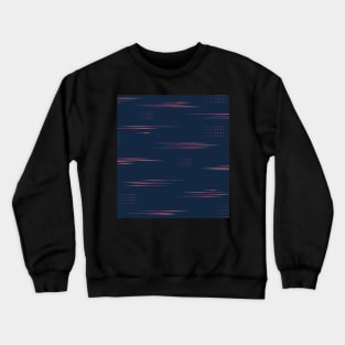 Synthwave Lines of the Past Crewneck Sweatshirt